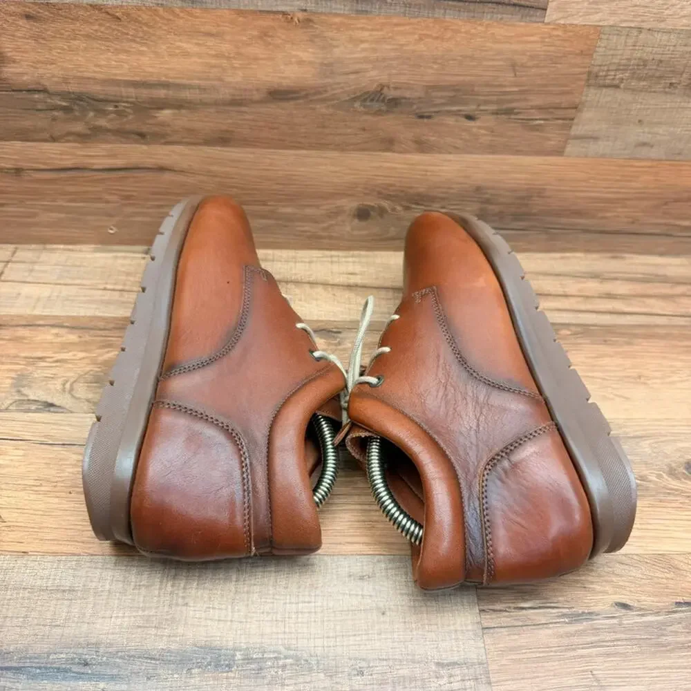 48+hours  size US 8 Eu 40 Chukka size Boots Extralight Brown Leather